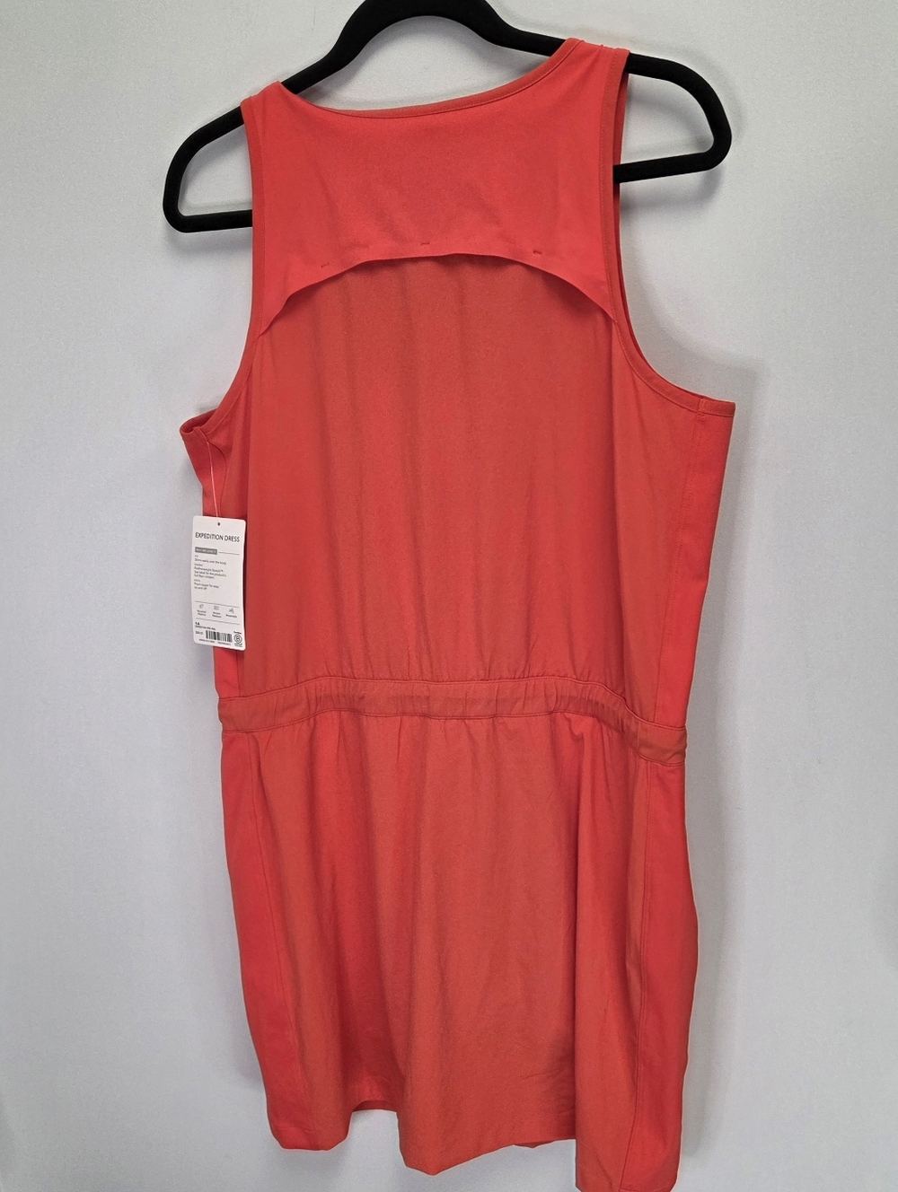 Athleta Expedition Dress Orange Size 14 New! - Picture 7 of 7